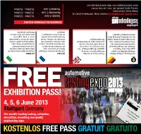 Exhibition PASS! 4, 5, 6 June 2013
