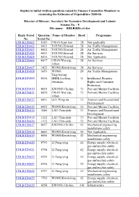 Replies to Initial Written Questions Raised by Finance Committee Members in Examining the Estimates of Expenditure 2005-06