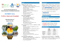 Call for Abstracts Extended