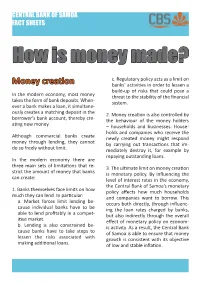 How Is Money Made?