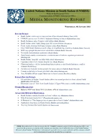 Media Monitoring Report