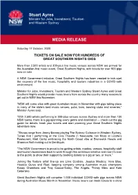 Stuart Ayres MEDIA RELEASE