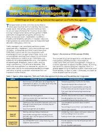 Active Transportation and Demand Management