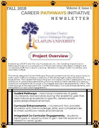 Career Pathways Initiative N E W S L E T T E R