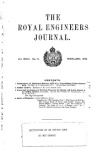 The Royal Engineers Journal