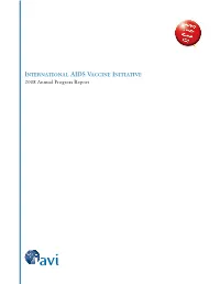 2008 Annual Progress Report