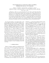 Fermi-Liquid Theory and Pomeranchuk Instabilities: Fundamentals and New Developments
