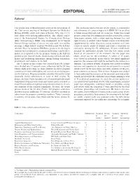 Computational Biology and Bioinformatics
