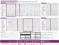 Summer 2020 Schedule, Effective June 22, 2020 FRANKLIN LINE with FOXBORO PILOT
