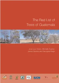 The Red List of Trees of Guatemala
