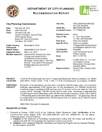 Department of City Planning
