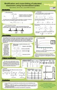 Introduction Polymer Modification