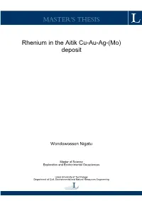 Master's Thesis