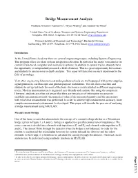 Bridge Measurement Analysis