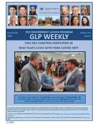 GLP Weekly-January 24, 2020