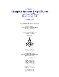 History of L'pool, Syr, Danforth Lodges