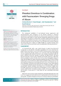 Phenibut Overdose in Combination with Fasoracetam: Emerging Drugs of Abuse