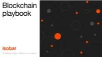 Blockchain Playbook 1 Contents Blockchain Playbook 2