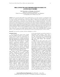 Free Convective Heat Transfer from an Object at Low Rayleigh Number 23