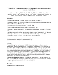 The Orbiting Carbon Observatory-2 Early Science Investigations of Regional Carbon Dioxide Fluxes