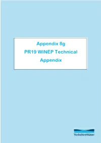 Appendix 8G PR19 WINEP Technical Appendix