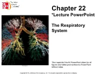 Chapter 22 *Lecture Powerpoint