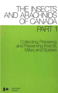 The Insects and Arachnids of Canada Part 1