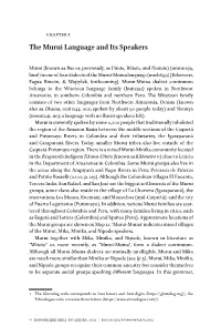 The Murui Language and Its Speakers
