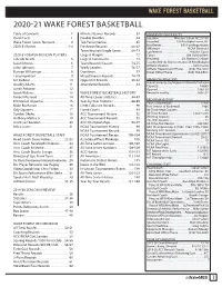 2020-21 MBK Media Guide.Indd