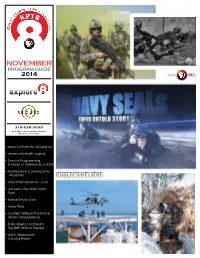 November Program Guide 2014