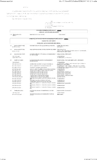 Pronouncement List File:///C:/Users/HCL/Desktop/HTML/2017 02 22 B M.Htm