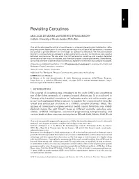 Revisiting Coroutines