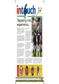 Tappeing Into Experience... Etirement from the International and Transparent Process That Is Circuit Does Not Mean Feet up and Open to Scrutiny