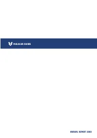Annual Report 2002 1943-2003