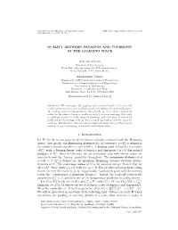 Duality Between Packings and Coverings of the Hamming Space