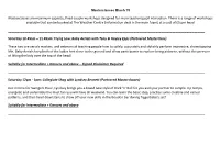 Masterclasses Are Maximum Capacity, Fixed Couple Workshops Designed for More Teacher/Pupil Interaction. There Is a Range Of