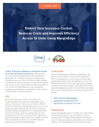 District Taco Increases Control, Reduces Costs and Improves Efficiency Across 12 Units Using Marginedge