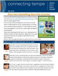 Dive Into Something New This Summer