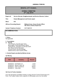 Downs Management Report PDF 821 KB