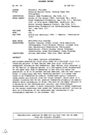 Shooting Gallery Notes. Working Paper# 22. Preliminary