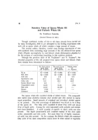 Though Nutritional Studies of Fats Or Oils Have Already Been Carried Out