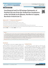 Geochemical and Lu-Hf Isotope (LA-ICP-MS
