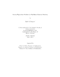 Inverse Eigenvalue Problem for Euclidean Distance Matrices By