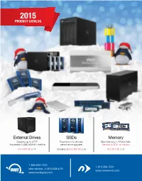 Memory External Drives Ssds