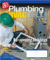 Re-Opening Buildings Doing It by the Book