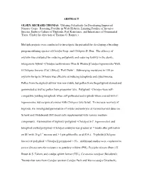ABSTRACT OLSEN, RICHARD THOMAS. Utilizing Polyploidy For