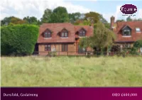 Dunsfold, Godalming OIEO £600,000