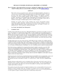 Metadata Standards and Metadata Registries: an Overview