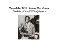 Trouble Will Soon Be Over, V1.Pptx