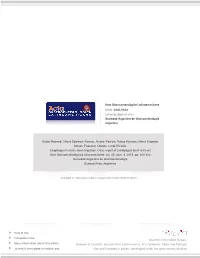 Redalyc.Esophageal Metalic Stent Migration. Case Report of A